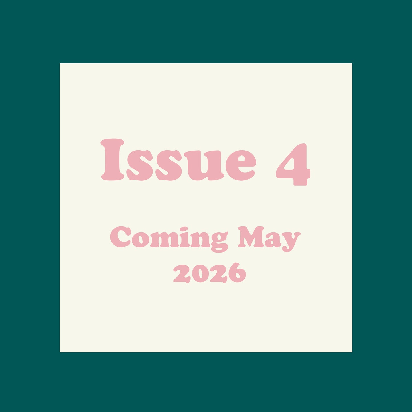 Issue 4 - PRE ORDER